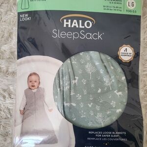 Halo SleepSack in Green and White